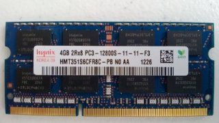 Hynix 4GB PC3 12800 DDR3 1600MHz non ECC Unbuffered HMT351S6CFR8C PB Computers & Accessories