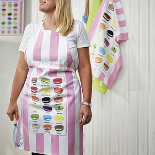 bakers macaroon apron by coconutgrass