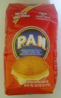 P.A.N Sweet Corn Mix   Mezcla de Maiz Dulce 3PACK (35.27oz Each Bag)  Flour And Meals  Grocery & Gourmet Food