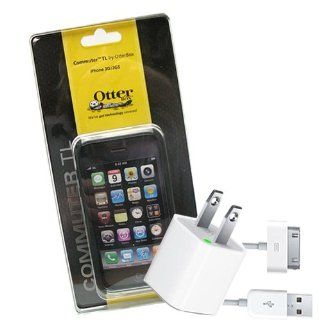 OtterBox APL5 IPH3G 20 C5OTR Commuter TL Case and Apple USB Power Adapter with Dock Connector (MB352LL) for Apple iPhone 3g/3Gs Cell Phones & Accessories