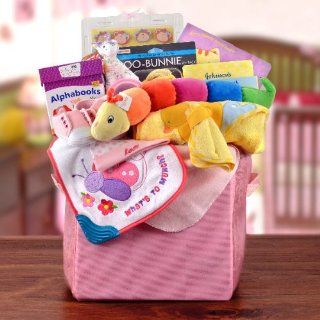 Grand Baby Girl Gift Basket  Baby Gifts Baskets Newborn  Grocery & Gourmet Food