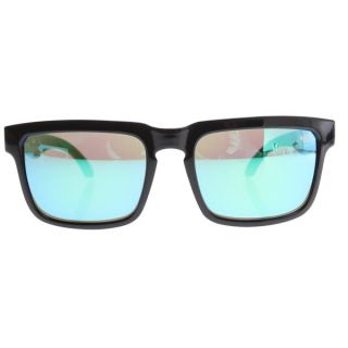 Spy Helm Sunglasses Grey w/ Green Spectra Lens