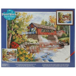 Paint by Number Kit   Country Thoroughfare (16x20)