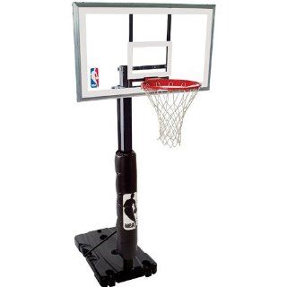 Spalding NBA 68395R Portable Basketball Hoop with 54 Inch Polycarbonate Backboard  Sports & Outdoors