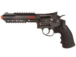 Crosman GF357B 357 Black CO2 6MM  Hunting Air Pistols  Sports & Outdoors