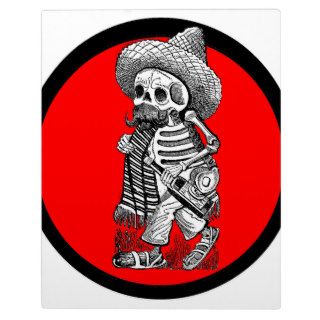 Day of the Dead motif 5 Photo Plaques