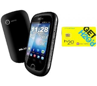BLU Dash Jr. D140 Unlocked GSM Phone & SIM Card —