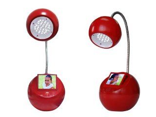 Sungale CD352LD 3.5 Inch Desk Lamp Digital Photo Frame (Red)  Camera & Photo