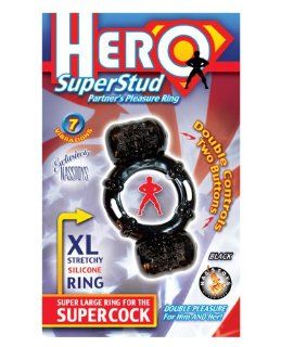 Hero Superstud Partners Ring (Black) Health & Personal Care