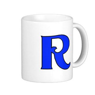 Monogram Letter R (Style 5) Coffee Mug