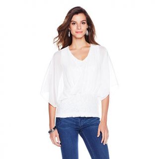 Hot in Hollywood "Cali Girl" Lace and Chiffon Top