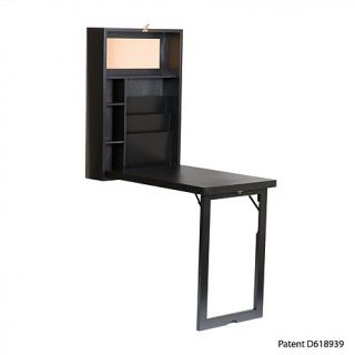 Black Fold Out Convertible Desk