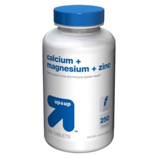 up&up Calcium/Magnesium/Zinc Tablets   250 Count