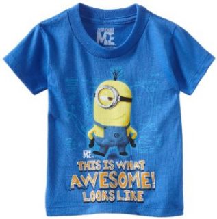 Despicable Me Boys 2 7 Awesome Shirt, Royal Blue, 2T Clothing