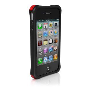 Ballistic LS0864 M355 LS Case with Interchangeable Corner Bumpers for Apple iPhone 4,4S   1 Pack   Carrying Case   Retail Packaging   Black Cell Phones & Accessories