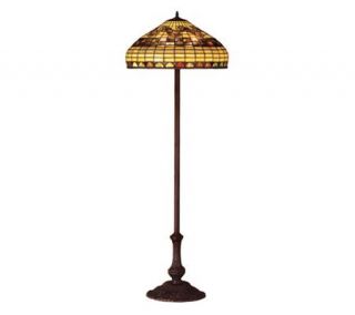 Tiffany Style Edwardian Floor Lamp —