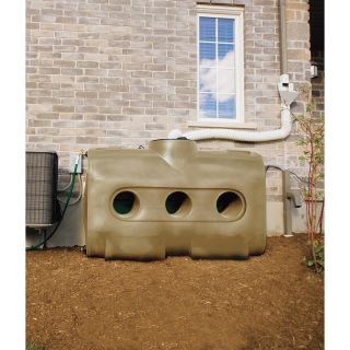 Home Gardener Rain Harvest System — 214-Gallon Capacity, Model# 5529-000100-5400  Rain Barrels