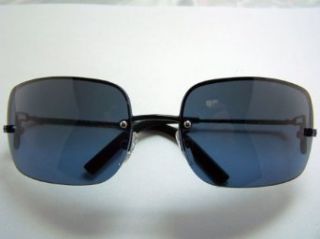 Authentic Fendi FS358R 001 Black/Blue Lens Sunglasses Clothing
