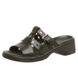 Clarks Women's Honee Sandal,Black,6.5 M Shoes