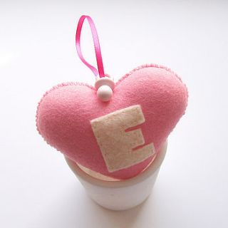 personalised love heart with dummy charm by ilovehearts