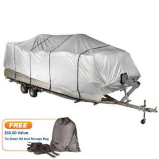 Covermate HD 600 Pontoon Boat Mooring And Storage Cover 21 24L 102 Max Beam 39324