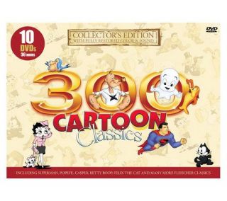 300 Classic Cartoons   10 Disc DVD Set —