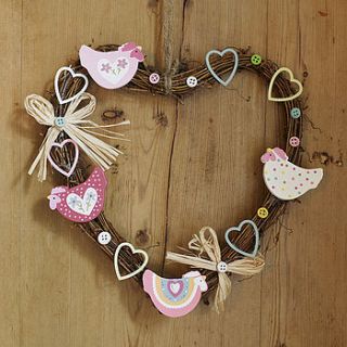 country style willow wreath by little ella james