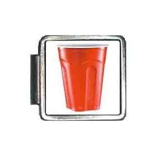Red Solo Cup Italian Charm Bracelet Jewelry Link A10338 Jewelry