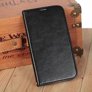 ChampionStore Deluxe Printing Design Lambskin Case Leather Wallet Case Cover Stand for Samsung Galaxy Mega 6.3 i9200 Black Cell Phones & Accessories