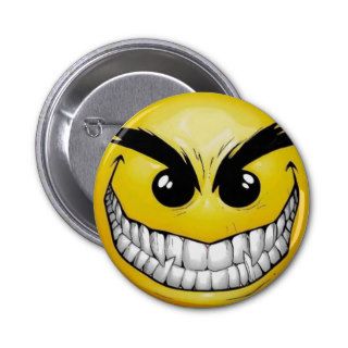 EVIL SMILEY FACE PINS