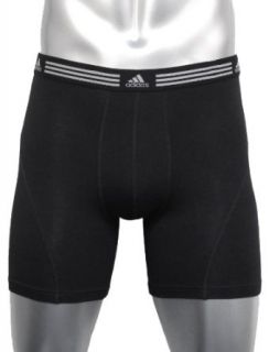 adidas Men's Athletic Stretch 2 Pack Boxer Brief  Athletic Underwear  Clothing