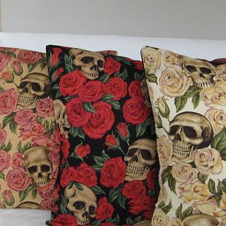 a bed of roses cushion cover by twentysevenpalms