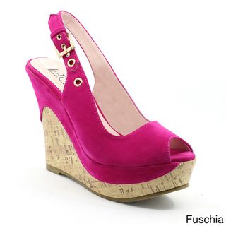 FFC New York Women's 'Pelin' Microsuede Wedges Wedges