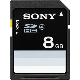 Sony SF8N4/TQMN 8 GB Secure Digital High Capacity (SDHC) Sony Micro SD Cards