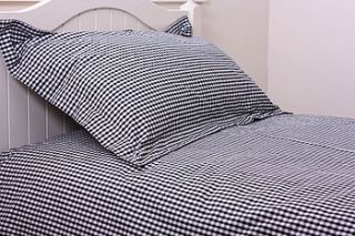 gingham duvet sets  9 colours available by babyface