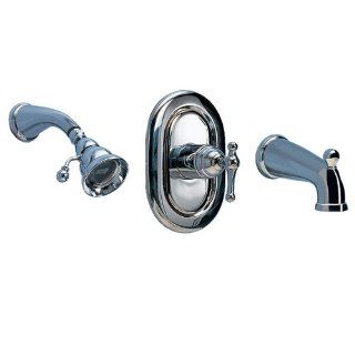 American Standard T373.502.002 Enfield Bath Shower Trim Kit, Polished Chrome   Faucet Trim Kits  