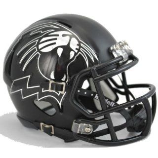 NORTHWESTERN WILDCATS Riddell Revolution SPEED Mini Football Helmet NCAA (MATTE BLACK)  Sports Related Collectible Mini Helmets  Sports & Outdoors