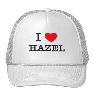 I Love Hazel Trucker Hats