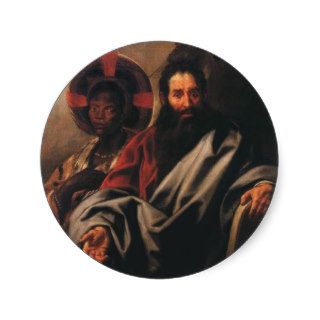 Moses and His Ethiopian Wife by Jacob Jordaens Stickers