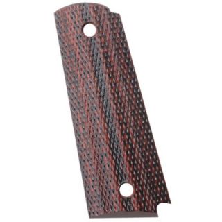 Remington 1911 Grip Rosewood Lucia Style Checkered Texture 754248