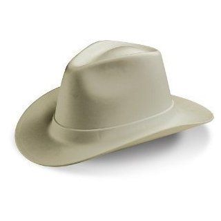 Cowboy Hard Hat, One Size, Tan 6 Pt Deluxe nylon Ratchet Suspension, Lot 8   Hardhats  
