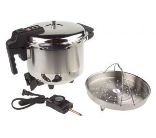 Nesco 8qt Electric Stainless Steel Pressure Cooker —