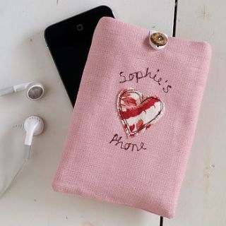 personalised phone/gadget case by milly and pip