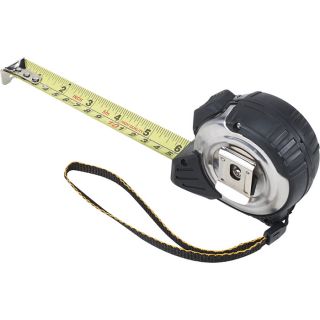 Klutch Stainless Steel Tape Measure — 1in. x 16-Ft.  Measuring Tapes