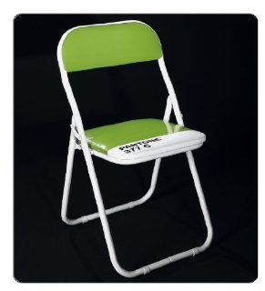 Folding Chair Set of Four Metal Indoor Dining Fold Chairs with Padded Seat and Back Green   Pantone Folding Chair
