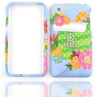 ACCESSORY MATTE COVER HARD CASE FOR APPLE IPHONE 3G 3GS PEACE FLOWER SCROLL Cell Phones & Accessories