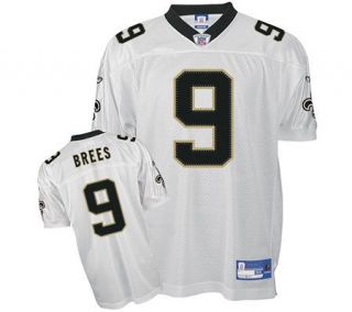 NFL New Orleans Saints Drew Brees Authentic White Jersey —