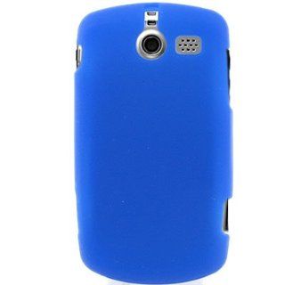 Silicone Gel Skin Sleeve BLUE Rubber Soft Cover Case for ZTE A410 TXTM8 3G [WCE387] Cell Phones & Accessories