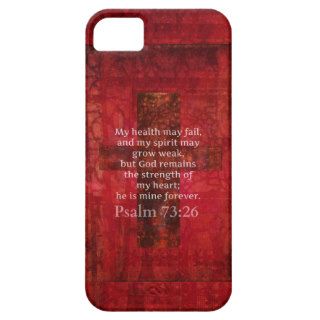 Psalm 7326 Inspirational BIBLE verse iPhone 5/5S Covers