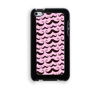 Mustache Pink iPod Touch 4 Case   Fits ipod 4/4G Cell Phones & Accessories